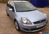 Classic 2007 FORD FIESTA SILVER BLUE 12 mot  for Sale