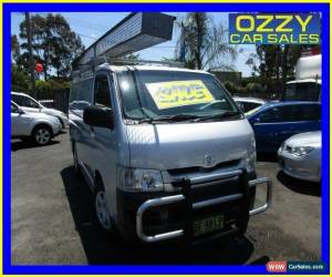 Classic 2010 Toyota Hiace KDH201R MY07 Upgrade LWB Silver Manual 5sp M Van for Sale