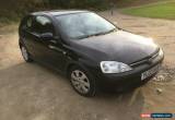 Classic 2003 VAUXHALL CORSA SXI 1.2 16V BLACK 1 previous owner low miles for Sale