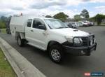 2012 Toyota Hilux KUN26R MY12 SR (4x4) White Manual 5sp M Extracab for Sale