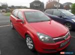 2005 VAUXHALL ASTRA BREEZE 1.6 16v FLAME RED for Sale