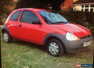 2003 FORD KA RED 1.3 DURATEC for Sale