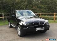 2006 BMW X3 2.0D SE MANUAL DIESEL 4X4 BLACK LEATHER SEATS,M SPORT, for Sale