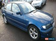 2002 BMW 316I SE BLUE Spares or repairs for Sale