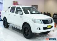 2012 Toyota Hilux GGN15R MY12 SR5 White Automatic 5sp A Dual Cab Pick-up for Sale