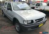 Classic 2001 Holden Rodeo TFR9 LX Silver Automatic 4sp A Crewcab for Sale