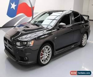 Classic 2015 Mitsubishi Lancer Evolution GSR Sedan 4-Door for Sale