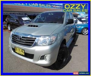 Classic 2012 Toyota Hilux KUN26R MY12 SR (4x4) Silver Automatic 4sp A Dual Cab Pick-up for Sale