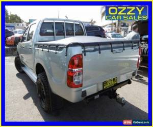 Classic 2012 Toyota Hilux KUN26R MY12 SR (4x4) Silver Automatic 4sp A Dual Cab Pick-up for Sale