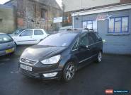 2010 FORD GALAXY TITANIUM X AUTO 2.0 PETROL BLACK-DAMAGED REPAIRABLE/CAT D/ for Sale