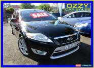 2008 Ford Mondeo MA XR5 Turbo Black Manual 6sp M Hatchback for Sale