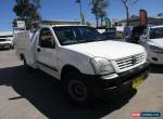 2003 Holden Rodeo RA LX White Manual 5sp M 2D CAB CHASSIS for Sale