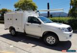 Classic 2010 Toyota Hilux KUN26R MY11 Upgrade SR (4x4) White Manual 5sp M Cab Chassis for Sale