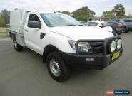 2013 Ford Ranger PX XL 3.2 (4x4) White Automatic 6sp A Cab Chassis for Sale