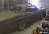 Classic 1966 4 door pillarless Chevy impala unfinished project for Sale