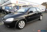 Classic 2002 VAUXHALL CORSA SRI 16V BLACK, GENUINE 15,000 MILES  for Sale