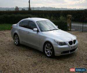 Classic BMW 530d SE Auto Saloon 2004. Silver  for Sale