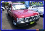 Classic 1998 Toyota Hilux RZN149R Burgundy Manual 5sp M Dual Cab Pick-up for Sale