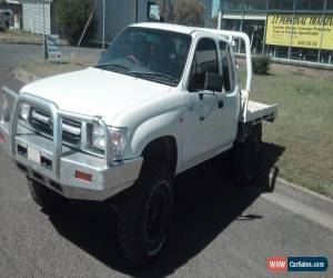 Classic toyota 140  hilux 1999 4x4 xtra cab trayback diesel ute lifted muddies for Sale