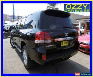 Classic 2009 Toyota Landcruiser VDJ200R Sahara (4x4) Black Automatic 6sp A Wagon for Sale