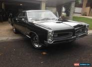 1966 Pontiac GTO Black American's Original Muscle car. not Mustang,Chev or Mopar for Sale