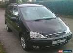 2005 FORD GALAXY GHIA TDDI BLACK TDI 130 bhp Very Low Mileage for Sale