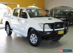 2008 Toyota Hilux 4X4 SR White Manual 5sp M Utility for Sale