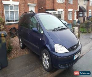 Classic 2001 FORD GALAXY GHIA 16V BLUE LPG for Sale