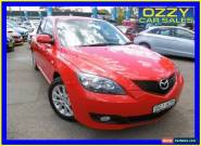 2008 Mazda 3 BK MY06 Upgrade Maxx Sport Red Automatic 4sp A Hatchback for Sale