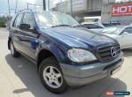 2000 Mercedes-Benz ML320 W163 MY2000 Luxury Blue Automatic 5sp A Wagon for Sale