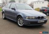 Classic 2002 BMW 520I SE AUTO BLUE SALOON - LEATHER - DRIVES BEAUTIFULLY - LONG MOT for Sale