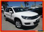 2013 Volkswagen Tiguan 5N MY14 118TSI White Manual 6sp M Wagon for Sale