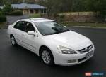 2006 Honda Accord 40 MY06 Upgrade V6 Luxury White Automatic 5sp A Sedan for Sale