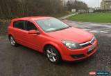 Classic 2006 VAUXHALL ASTRA 1.8 SRI+ RED petrol 5 door for Sale