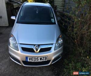 Classic 2005 VAUXHALL ZAFIRA SRI CDTI 150 SILVER for Sale