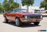 Classic 1968 Chevrolet Camaro Base Convertible 2-Door for Sale