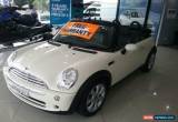 Classic 2007 Mini Cooper R52 Cabrio Cream Automatic 6sp A Cabriolet for Sale