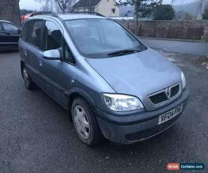 Classic 2004 VAUXHALL ZAFIRA DESIGN DTI 16V SILVER for Sale