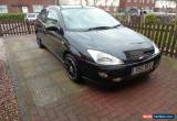 Classic FORD FOCUS ZETEC 2000 BLACK 1.8 PETROL ALLOY WHEELS WIND DEFECTORS 12 MTHS MOT for Sale