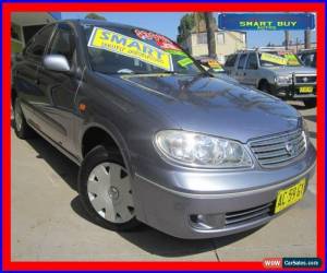 Classic 2003 Nissan Pulsar N16 ST Blue Manual 5sp M Sedan for Sale