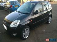 2005 FORD FIESTA 1.4 ZETEC 5 DOOR BLACK MANUAL LOW MILEAGE for Sale