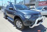 Classic 2009 Mitsubishi Triton MN MY10 GL-R Grey Automatic 4sp A 4D Utility for Sale