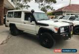 Classic 2012 Toyota Landcruiser VDJ78R MY12 Update GXL (4x4) White Manual 5sp M for Sale