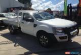 Classic 2012 Ford Ranger PX XL 3.2 (4x4) White Manual 6sp M Cab Chassis for Sale