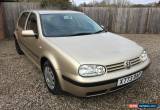 Classic 2000 VOLKSWAGEN GOLF SE BEIGE VW 1.6 MK4 IV for Sale