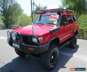 Classic 1990 Toyota 4 Runner Red Manual Manual Wagon for Sale