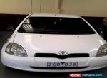 1999 toyota echo 3dr white 1.3l ei 4cyl  for Sale