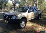 2003 Holden Rodeo RA LT Gold Manual 5sp M Crewcab for Sale