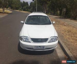 Classic 2002 Series 3 Ford Falcon Stationwagon White Dedicated Gas for Sale