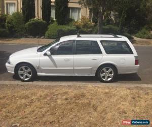 Classic 2002 Series 3 Ford Falcon Stationwagon White Dedicated Gas for Sale